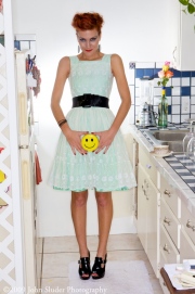 Christina with smiley face